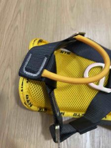 เบาะนั่งโรยตัวทำงานบนที่สูง อุปกรณ์โรยตัว รับน้ำหนัก 22Kn