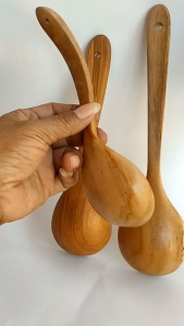 paket irus sayur dari kayu jati jumlah 3 buah irus sayur