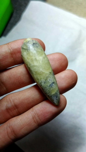 Batu kembang kantil hijau natural