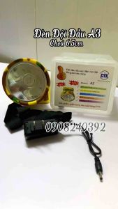 ĐÈN PIN SIÊU SÁNG ĐỘI ĐẦU A3_ 50W - chiếu sáng siêu xa- có sạc và dây đeo