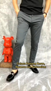 Celana Chinos WRANGLER Orisinil Panjang Pria Dewasa Chino Slimfit Street Saku Tempel Quality Premium