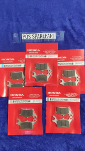 Paket 5Pcs DISPED DISPAD Kampas Cakram untuk Motor Honda Matic Vario, Beat, Genio, Scoopy, Spacy, Beat Street, Beat ESP, Beat F1, Vario 125, 110 CBS