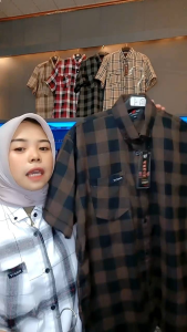 KEMEJA FLANEL PRIA LENGAN PENDEK DEWASA KEMEJA FORMAL NON FORMAL KUALITAS SIZE M L XL
