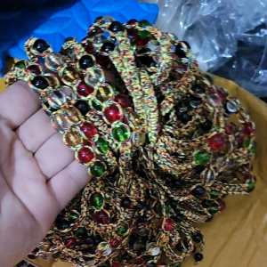 combo 100 vòng ngũ sắc pha lê 5 hạt