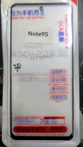 Kính ép liền keo Redmi Note9S zin new