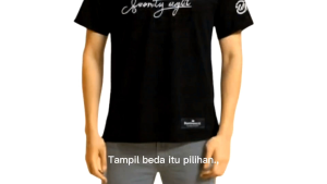 Kaos Pria Distro Hitam Seventy Eight – Cotton Combed 24s Premium – Sablon Plastisol HD