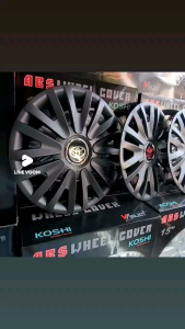 ฝาครอบล้อกะทะ14นิ้ว Mitsubishi Mirage Attrage Nissan March Almera Suzuki Celerio ใส่ได้ทุกรุ่น