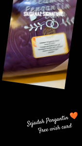 EXCLUSIVE DESIGN SEJADAH SEJADAH TEBAL GEBU TATAMI/HANTARAN KAHWIN/HADIAH+ FREE GIFT (Besar 128 x 78 x 2cm)