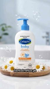 Cetaphil Baby with Organic Calendula Wash & Shampoo 400ml Baby Essentials