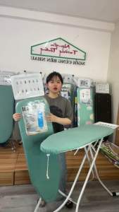 Cầu là quần áo cao cấp BB1 mặt tôn bền bỉ tăng giảm độ cao - Kệ để ủi đồ cao cấp hàng Việt Nam chất lượng