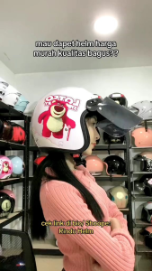 Helm Bogo Dewasa Motif Lotso Viral