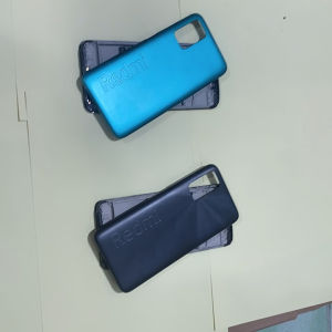 Vỏ thay thế điện thoại Redmi 9T-2021 có luôn kính camera sau khay sim