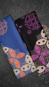 Kain Batik Cap Garutan 2 Series- Motif Kawung Kombi Series - Batik Cap (Bukan Batik Print) - Fashion Batik Pria Wanita - Batik Kombinasi