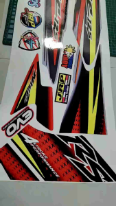 HONDA NICE 125 RS 2003 THAI DECALS (WATERPROOF LAMINATED FADE PROOF)