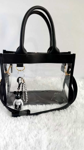 tas PVC konser tas mika bening kekinian terbaru tas wanita handbag bisa slempang Tas Fashionable Untuk Jalan-Jalan Tas Wanita Stylish Warna Beragam - Lazada