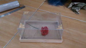 (SATUAN) eceran box Baki seserahan/ parcel pernikahan kayu jati Belanda hias siku cantik mewah kekinian