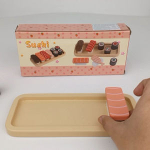 Wooden Sushi Set Pretend play Foods Toys - Blue Elephant Ph
