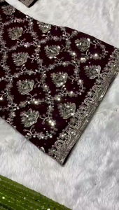 [PRE-ORDER] Ready Made Heavy Faux Georgette Plazzo ( Delivery 15 days )