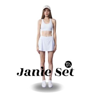 TA ACTIVE JANIE MINI SKIRT กระโปรงออกกำลังกาย ชุดออกกำลังแบบกระโปรง กระโปรงสั้นทรงเอ