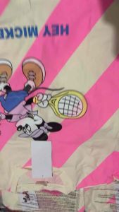 ชุดมิกกี้น่ารัก 3ชิ้น  แถมหมวกฟรี❗️ผ้า คอตตอลทรงสวยคะ น่ารักมากคะ ผ้าไม่บาง