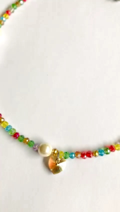 Kalung Necklace Wanita Mutiara Shell Simple
