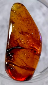 รอบที่-5 ก-14 จี้อำพันพม่าแบบมีดอกสวยงาม อำพันแท้ 100%