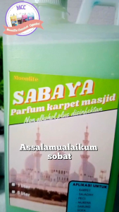 Parfum Karpet Masjid Aroma Sabaya Plus Disenfektan Non Alkohol 1 Liter
