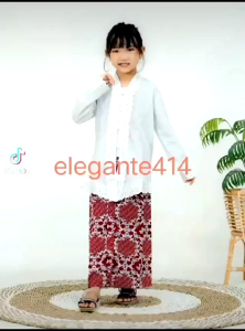 Setelan Baju Kebaya Encim Anak Kelas 1-6 SD
