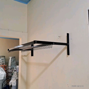 Jemuran Dinding Lipat 100cm Dobel Gantungan