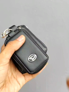 Dompet STNK Gantungan Kunci Mobil & Motor Resleting Keliling