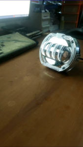 Lampu Utama Biled Mode Daymeker Projei Biled Projei 4 Lensa 8D Plus Shroud 4.5