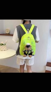 Ba lô chú gấu cảnh sát siêu cute cá tính phong cách hàn quốc cho nữ