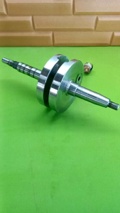 ข้อเหวี่ยง W 125 Z ชัก 5 ด้าน GTO ครอบโต 104 พร้อมกัดแก้มไล่เบา+เจาะถ่วง +ทำลิ่มครัชโซนิด จุดตก 11 โมง+