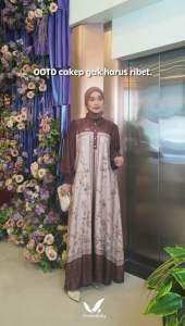 LATISHA MAXY DRESS SILK MOTIF PREMIUM BY VENTE