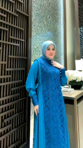 Arsyakayla Kaluna Dress | Gamis Terbaru Premium | Gamis Kondangan | Outfit Kekinian