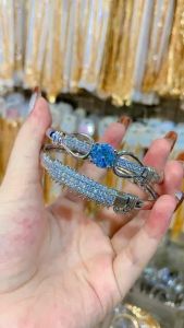 GELANG CUFF TITANIUM 2MODEL BERLIAN GELANG TITANIUM DEWASA ANTI LUNTUR