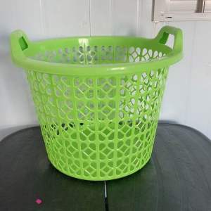 UniGlobal High Quality Round Diamond Design Basket Space Saver Heavy Duty Laundry Basket Stackable