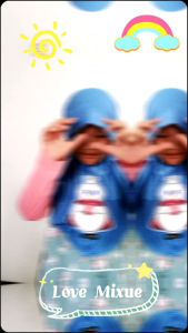 Jilbab Anak Pet Tali Rempel Joya Bulu Mixue Al Fajril