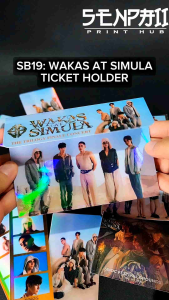SB19: WAKAS AT SIMULA TICKET HOLDER | WAS CONCERT TICKET ENVELOPE