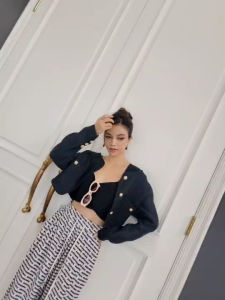 Alex Pants กางเกงขายาวเอวรูดฟรีไซส์