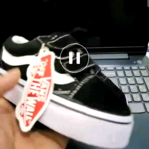 Sepatu Vans Anak Laki-Laki & Sepatu Old Skool Anak Perempuan Model Tali