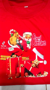 KAOS SANTA KADO KAOS ANAK DAN DEWASA KAOS COD KAOS NATAL T-shirt