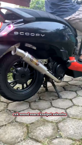 knalpot salemba kinoci tipe B2 Vario beat Mio aerox NMAX dan lain-lain original REAL MUFFLER