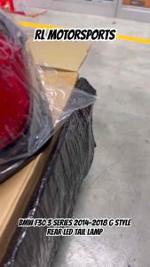 BMW f30 3 series G style rear led tail lamp light 2014 2015 2016 2017 2018 bodykit body kit lip taillight taillamp