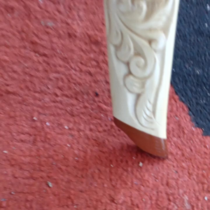 Pisau Laduk Sarung Kopi Ukir: Pisau Dapur Cantik