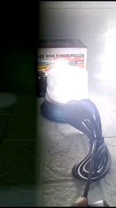 Lampu Led Blitz Warning Rotary 4 Mode 12-80 Volt Lampu Truk