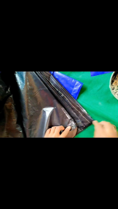 Terpal A10 Hitam Korea 5x5 5x6 5x7 5x8 5x9 5x10 Meter