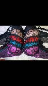 #915 TRILIMPH WOMENS WEAR LACE THICK PADS PUSH UP BRA