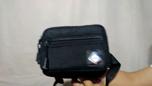 Belt Bag Waist Shoulder Crossbody Bag with Adjustable Strap & Foam Net