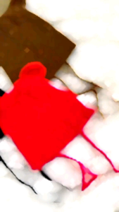 ByKiddos - Topi Kupluk Bayi Laki Laki Perempuan Baru Lahir Bonnet Mouse Ears Cap Lucu Bahan Rajut dan Tebal